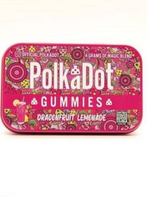 polkadot vegan magic gummies The 4000mg of psilocybin that is injected into PolkaDot's mind-bending candies. Polkadot gummies Dragonfruit Lemonade