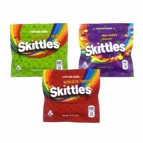 Our store is the ideal place to buy thc medicated skittles online at the best prices. Get medicated skittles for sale, skittles edibles, skittles weed